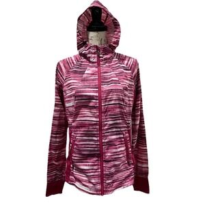 Marmot Muse Windbreaker Jacket Pink Hooded Outerwear Outdoors Hiking Medium‎